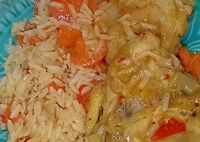 Poulet coco curry des Antilles