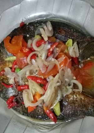 Foto resep Ikan mas saus tiram