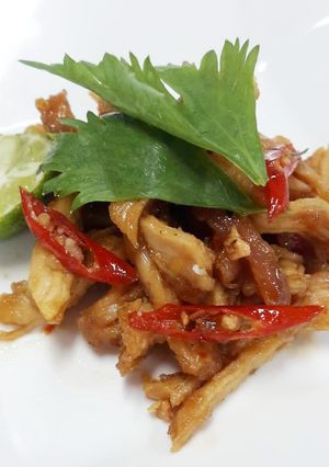 Foto resep Ayam Suwir Kecap