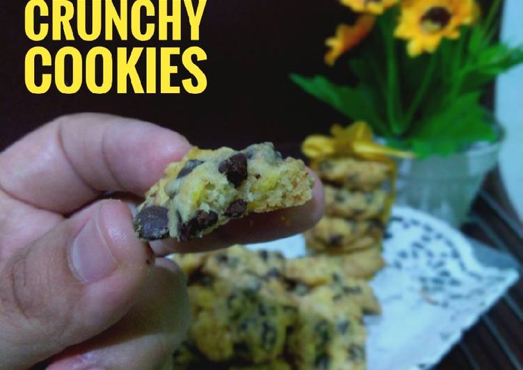 19. Vanilla Choco Crunchy Cookies
