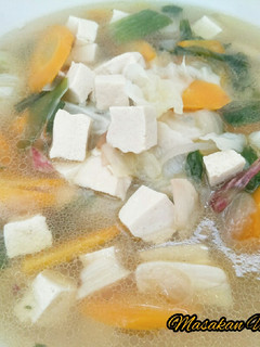 Foto resep Sayur sop tofu ala Uni Ria