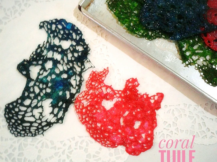 Cara Mudah Membikin Resep  Coral Tuile for Garnish yang Sempurna, Sempurna