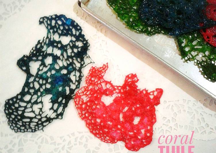 Resep Coral Tuile for Garnish, Bikin Ngiler