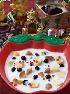 A picture of Kesar pista mousse.
