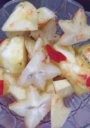 Foto resep Asinan nanas belimbing