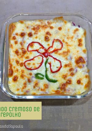 Foto de Gratinado cremoso de repolho