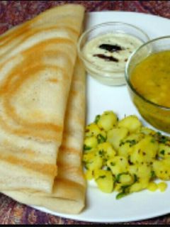 सांभर डोसा (sambar Dosa recipe in Hindi) रेसिपी मुख्य फोटो