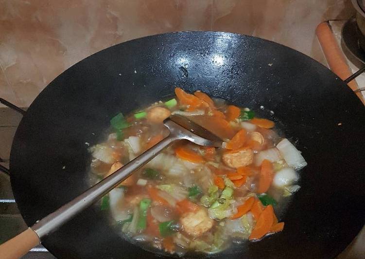 Resep Sapo Tahu Sayuran Anti Gagal