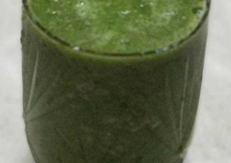 Recipe of Homemade Healthy Green juice