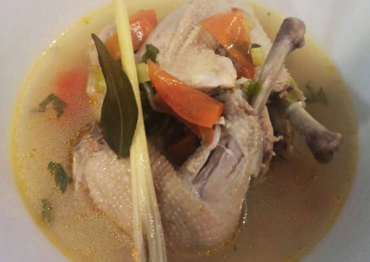 Resep Terbaru Sup ayam segar mpasi Enak Bergizi