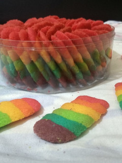 Foto resep Lidah Kucing Rainbow