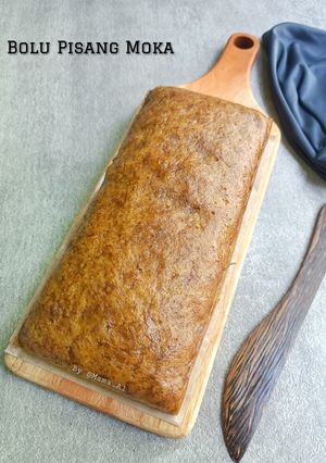 Foto resep Bolu pisang moka