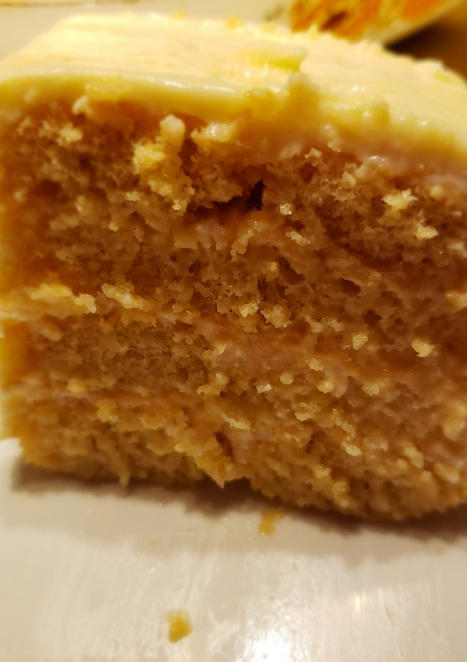 Una foto de Postre de vainilla y limón. Rápido y sin horno
