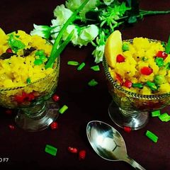 A picture of Peas_spring onions poha.