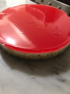 Una foto de Cheesecake sin horno (no es una receta propia)