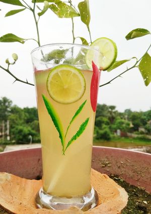 লেমন জ্যুস (lemon juice recipe in Bengali) রেসিপির প্রধান ছবি