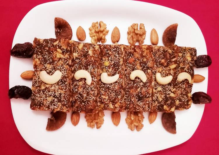 Sugarfree Dates And Nuts Bars