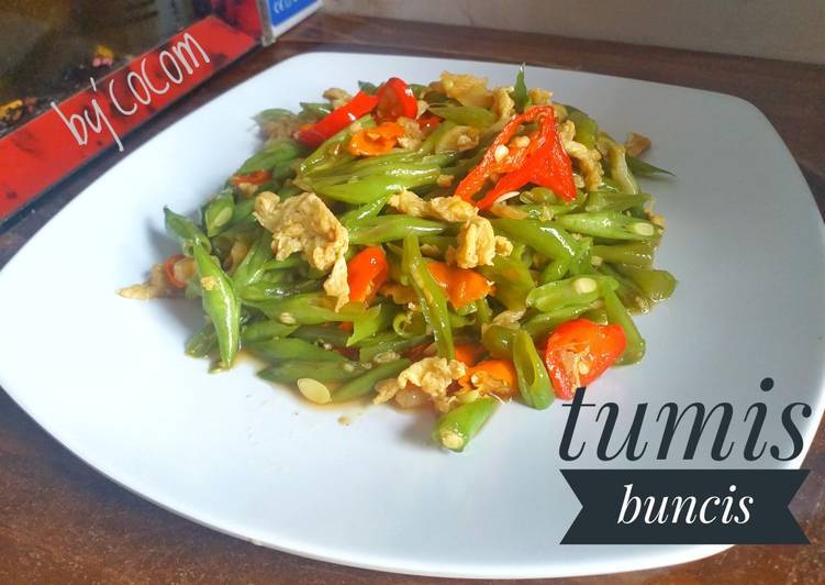 Resep: Tumis buncis / tumis ucet /oseng ucet 😛 yang Enak