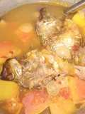 Sayur asam pepaya ikan petek