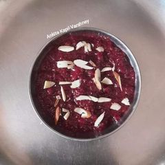 A picture of Beetroot Halwa.