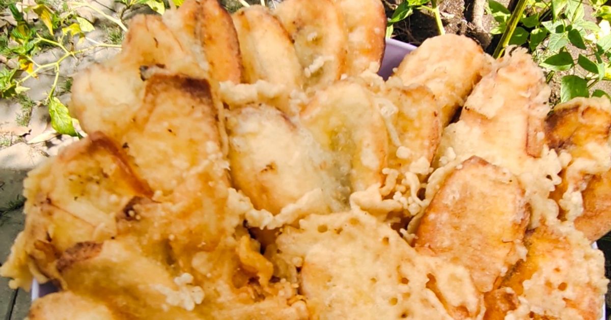 Pisang Goreng Mentega Gluten Free