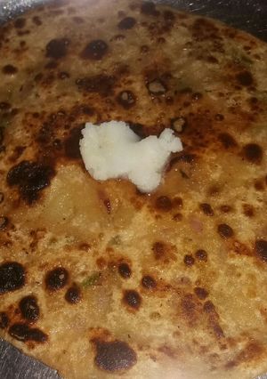 A picture of Aloo ka Parantha.