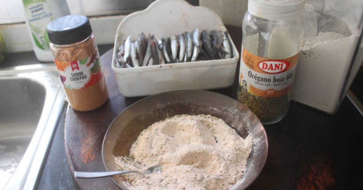 Sardinas en freidora de aire Cosori Receta de Becky- Cookpad