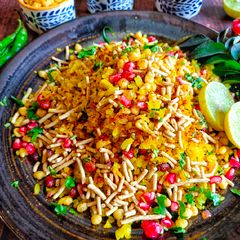 A picture of Indori Poha.