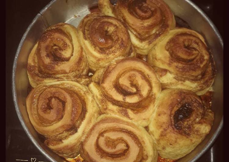 Cara Buat Cinnamon rolls Ekonomis Untuk Dijual