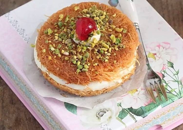 Steps to Make Yummy Kunafa recipe home