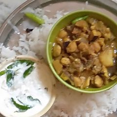 A picture of Ghanta curry.
