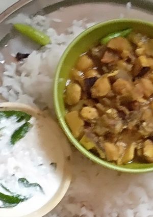 A picture of Ghanta curry.