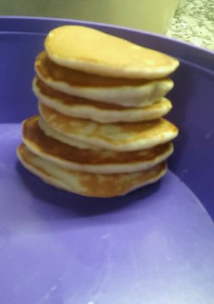 Una foto de Hot Cakes de banana👑