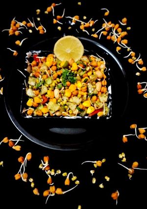 A picture of Desi Sprouts Chaat.