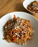 Pad thai de gambas