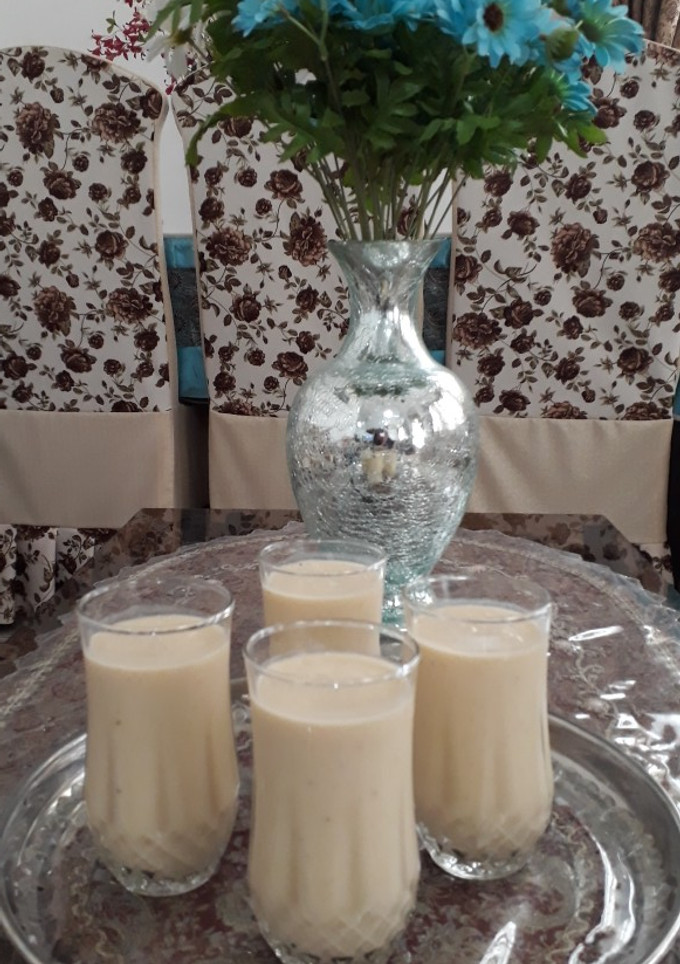 عکسی از دستور اسموتی موز و انبه