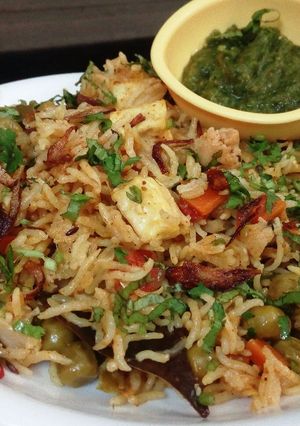 A picture of Veg Pulao.