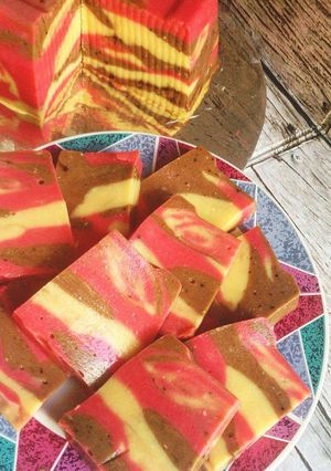 Foto resep Marble Puding