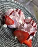 Espuma de fresa
