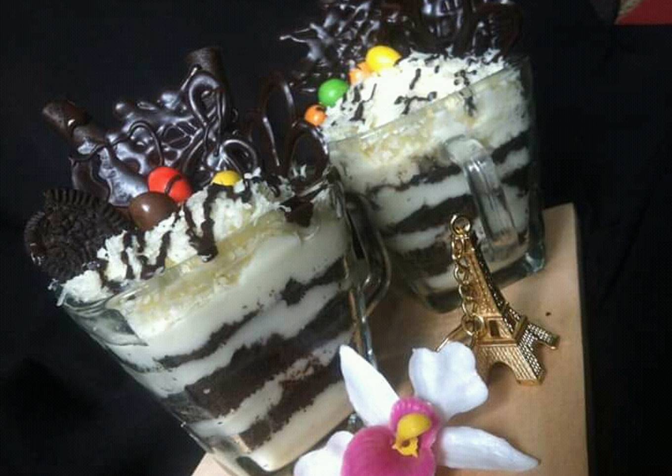 Chesse cake Oreo lumer enak dan sederhana ala inpes