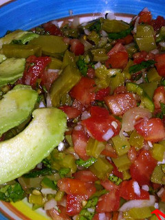 Una foto de Salsa mexica