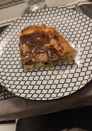 Une photo de Quiche aux champignons parmesan