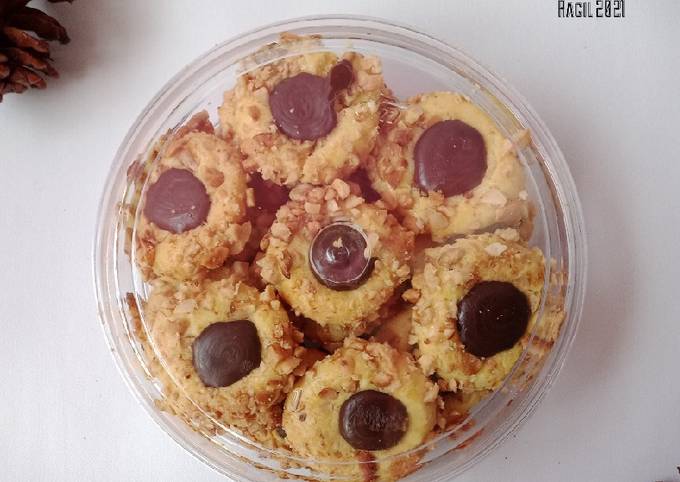 Resep ChocoNut cookies Anti Gagal