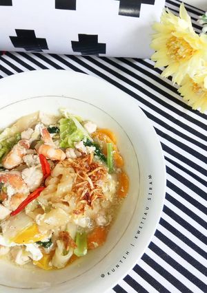 Foto resep Kwetiau Siram Ala Resto