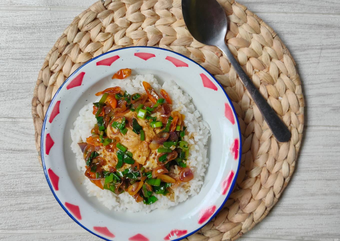 Nasi Telur Ceplok Kecap
