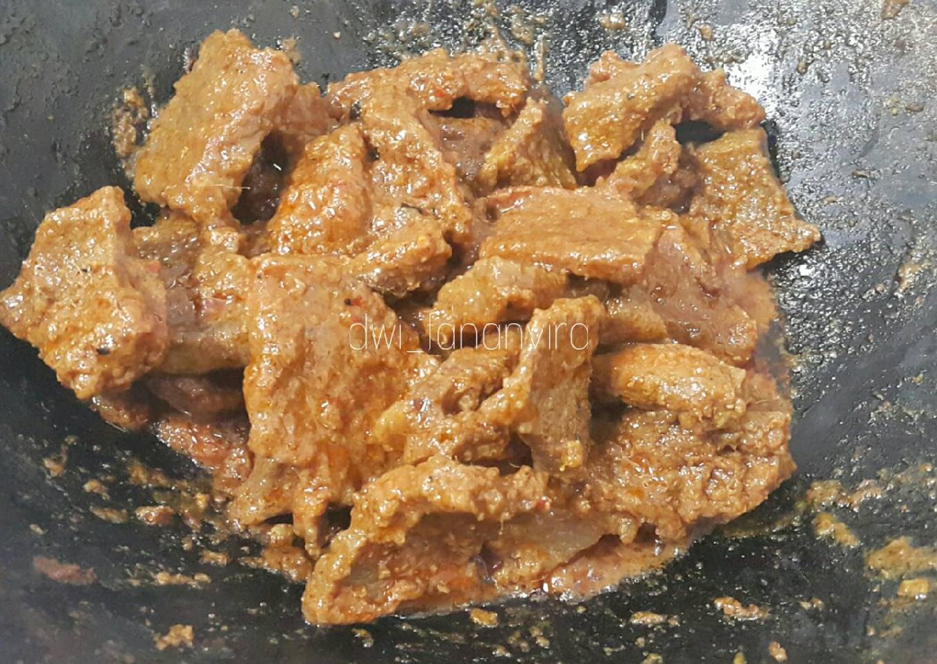 Rendang Daging Praktis