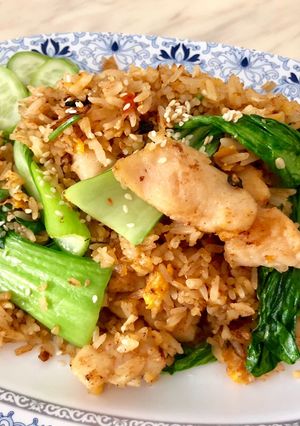 รูปของ ข้าวผัดไก่สุกี้ 🍚