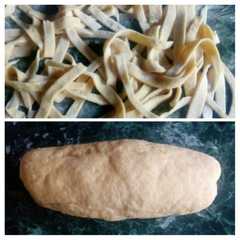 A picture of Fideos caseros.
