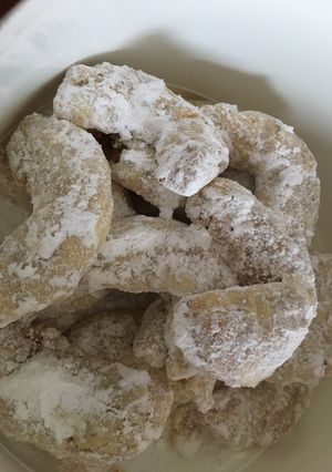 Vaníliás hókifli recept fotója