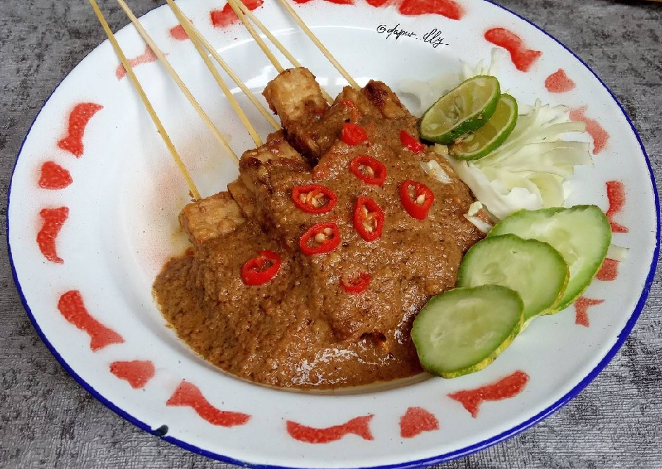Sate Tempe Rangkayo Hitam khas Jambi